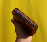 جاکارتی چرم اکاردئونی دورزیپ